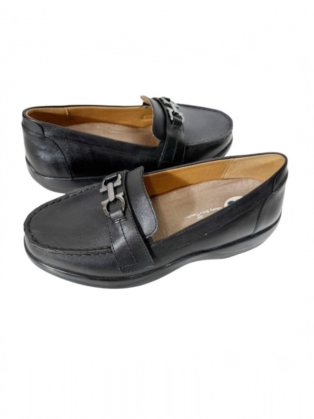 Dr. Comfort Women’s Mallory Black Diabetic Dress Shoe Loafer Size 9.5 Extra Wide